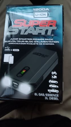 Car jump starter