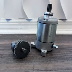 NEW - Starter Motor & Drive Bendix Replacement for Polaris ATV