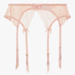 Women 's Sexy Lace Garter Belt with 4 Strap Metal Clip for Stockings and Lingerie. Size: M/L