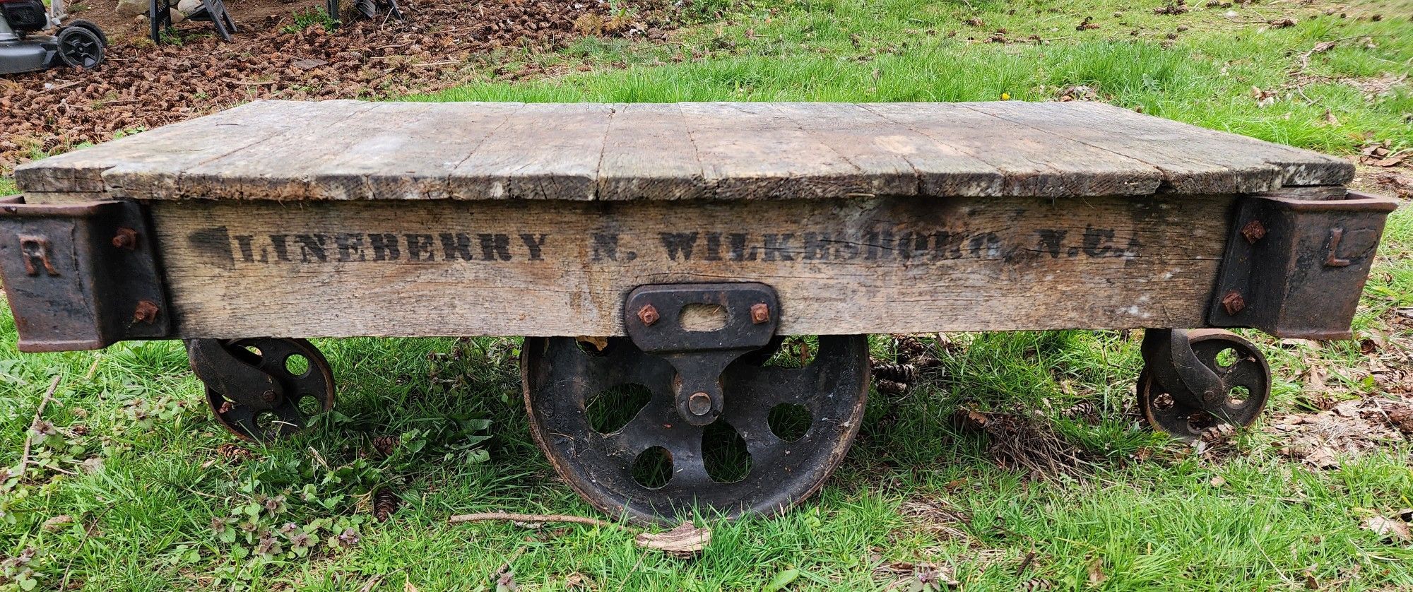 Vintage Lineberry N. Wilkesboro N.C Cart