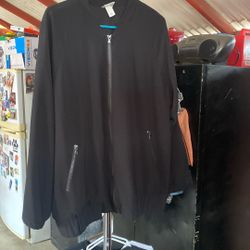 Ava & Viv Black Zip Up