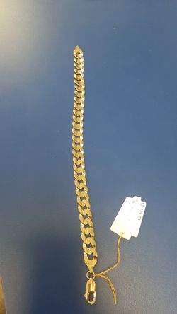 Bracelet ,cuban link, 10k ,22gr, 9"
