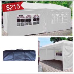 NEW EZ POP UP Party Tent 10'X20' Gazebo Canopy W/bag (2 Available)