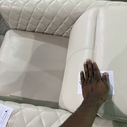 Cream Electric recliner new