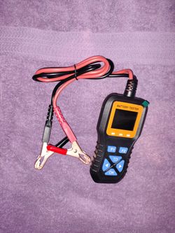 Car battery tester