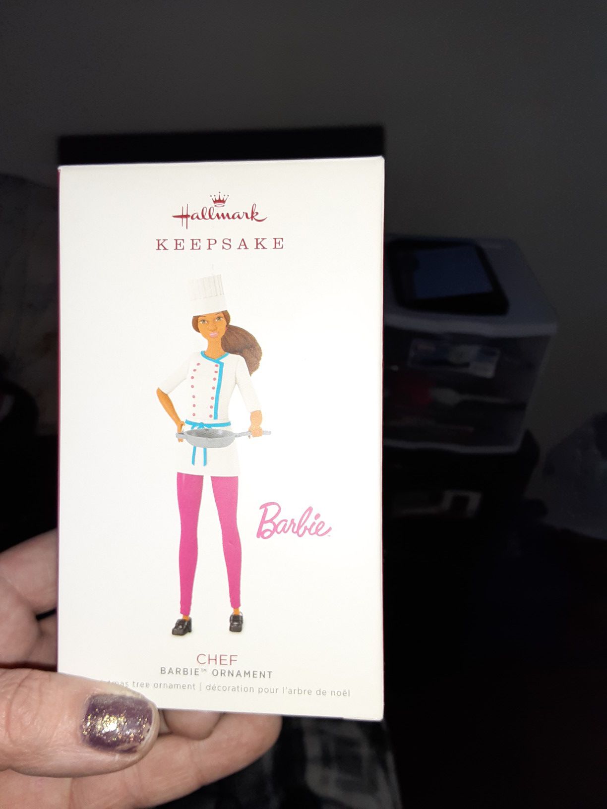 Barbie chef keepsake
