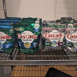 Cascade Dish Washer Pods 