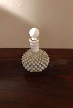Vintage Moonstone Perfume Bottle