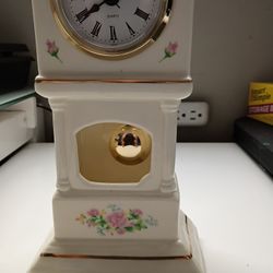 Beautiful Porcelain Grandfather Clock!