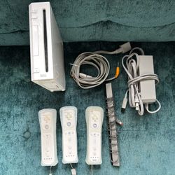 Wii + Accessories + Games 