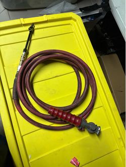 12ft tractor air hose with gland hand