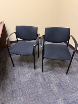 Used Set of Black Chairs
