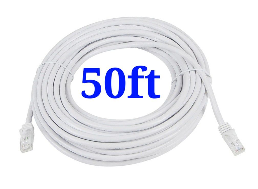 New 50ft cat6 ethernet network cable