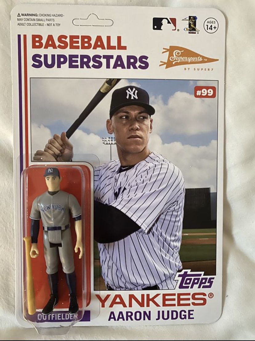Aaron Judge and Jose Altuve Topps collectible figure