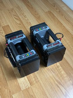 NEW PowerBlock Elite EXP Adjustable Dumbbells 5–50 lb Pair