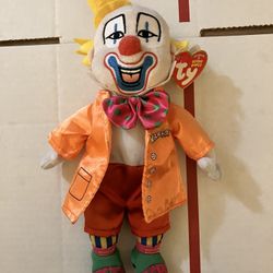 TY Beanie Baby Clown LITTLE CLIFF Ultra Rare CIRCUS VARGAS Exclusive Limited Ed!