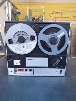 Vintage Sony TC-255 Reel To Reel Tape Recorder Deck (As-Is) PLEASE READ CAREFULLY!