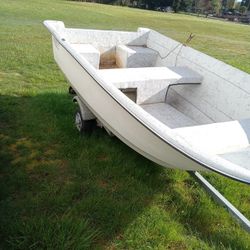 10' Sportcat boat and trailer 