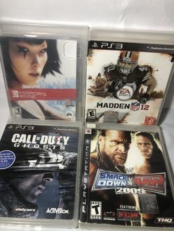 Misc PS3 Game Lot (4) - Tested - Fast Shipping!