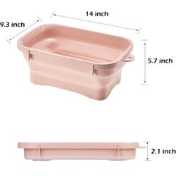 Pink Baby Bottles & Pump Parts Wash Basin