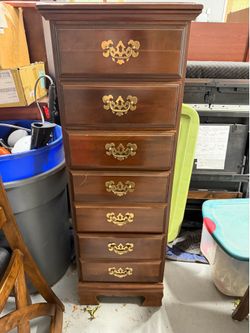 Cherry wood lingerie chest