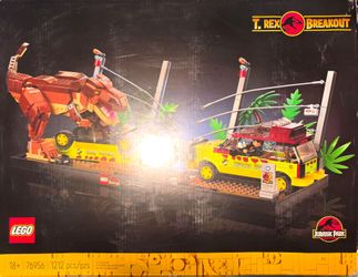 LEGO 76956 Jurassic Park T. rex Breakout - New Sealed BNIB