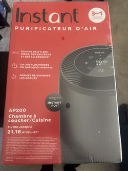 Instant air purifier