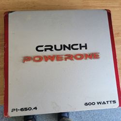 600 Watt 4 Channel Amp $50
