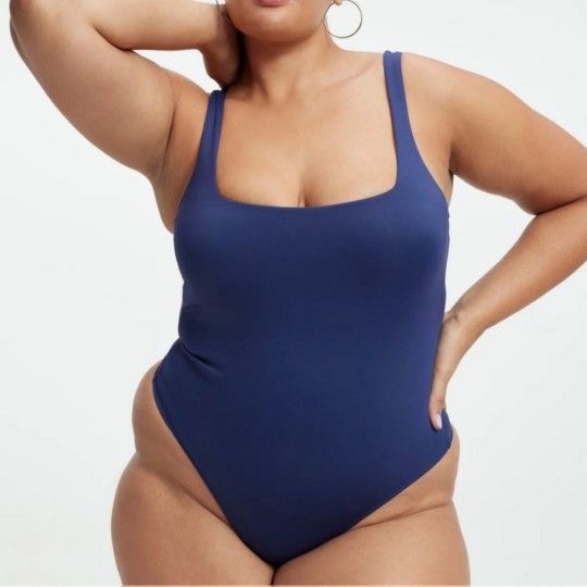 GOOD AMERICAN Scuba Modern Tank Bodysuit Size 7,  US 16

