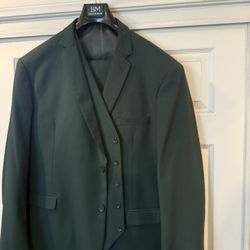 New suit Emerald green Slim fit