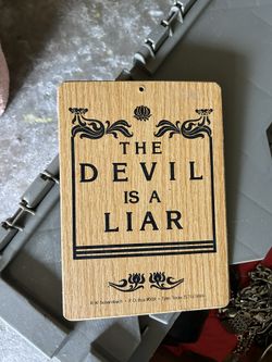 The Devil Is A Liar Decor