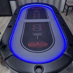 9 Player Poker Table