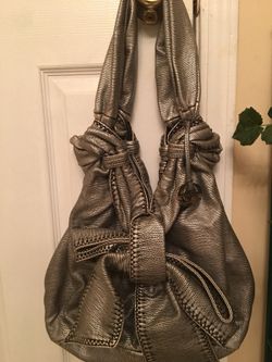 Soft leather echo red handbag