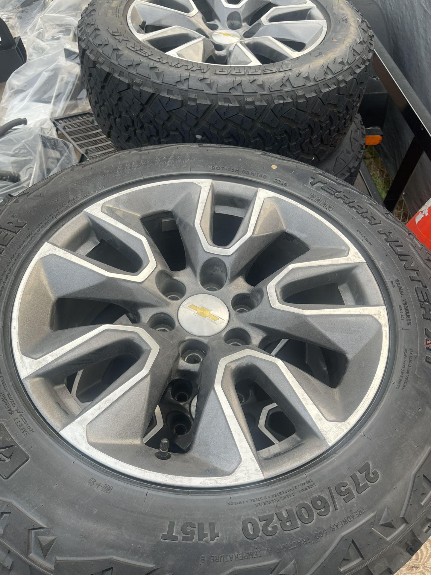 Chevy/Gmc Rims And Tires