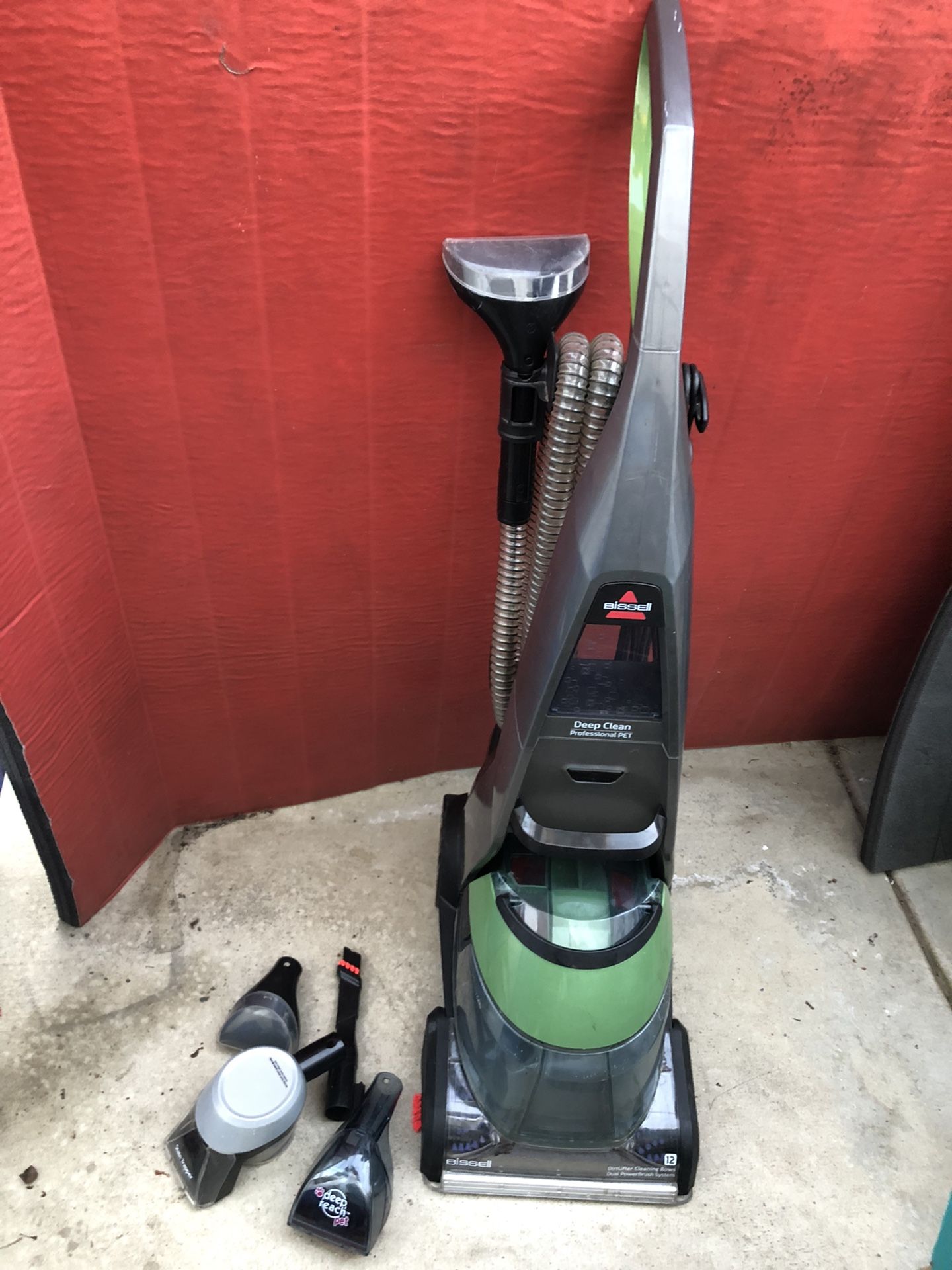 Like New Bissell Carpet Cleaner Shampooer With Full Attachments Tested Working Perfectly