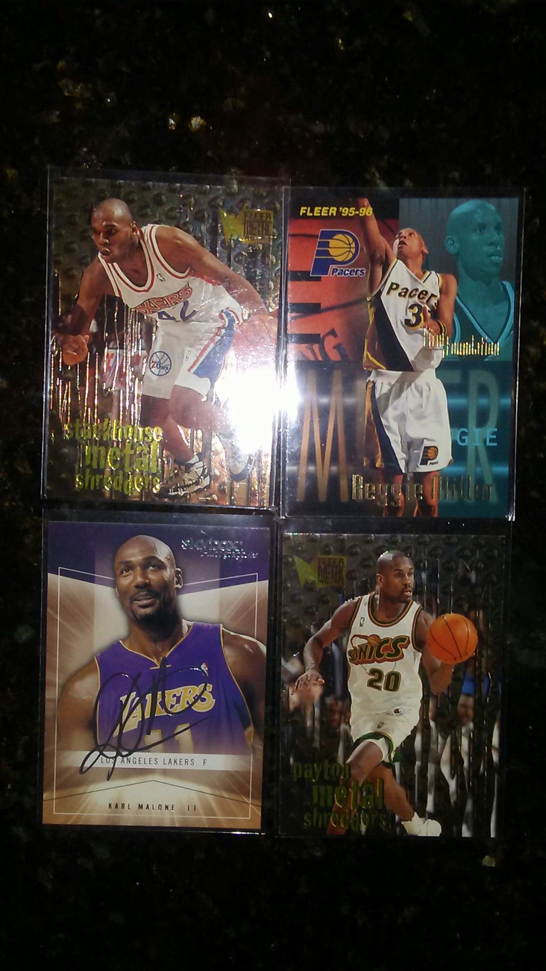 NBA Superstars Basketball players Cards