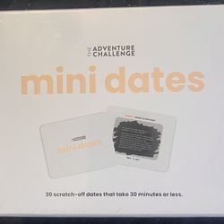 The Adventure Challenge-Mini Dates Scratchers