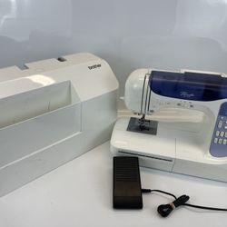 Brother Pacesetter NX-400 Computerized Sewing Machine w/ Embroidery Attachment