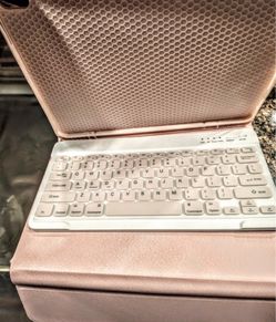 iPad case and keyboard