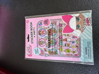 L.O.L. Surprise! Sticker Book 4 Sheets