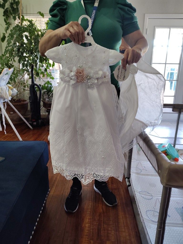 Baptism Dress Size 2