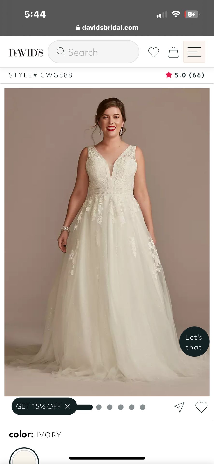 Wedding Dress Size 18