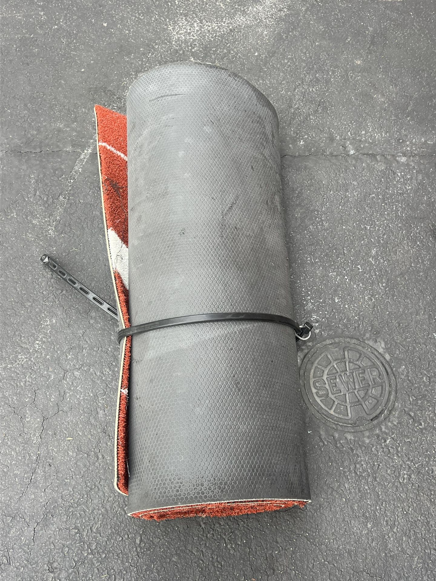 Slightly Used Softball Pitching Mat