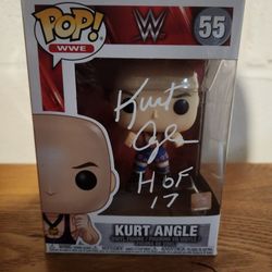 Kurt Angle Signed Funko