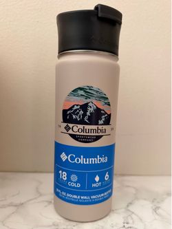 NEW Columbia 18 fl. oz. Double-Wall Vacuum Bottle