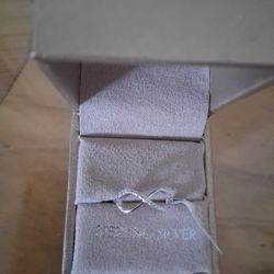 925 Sterling Silver Infinity Rings