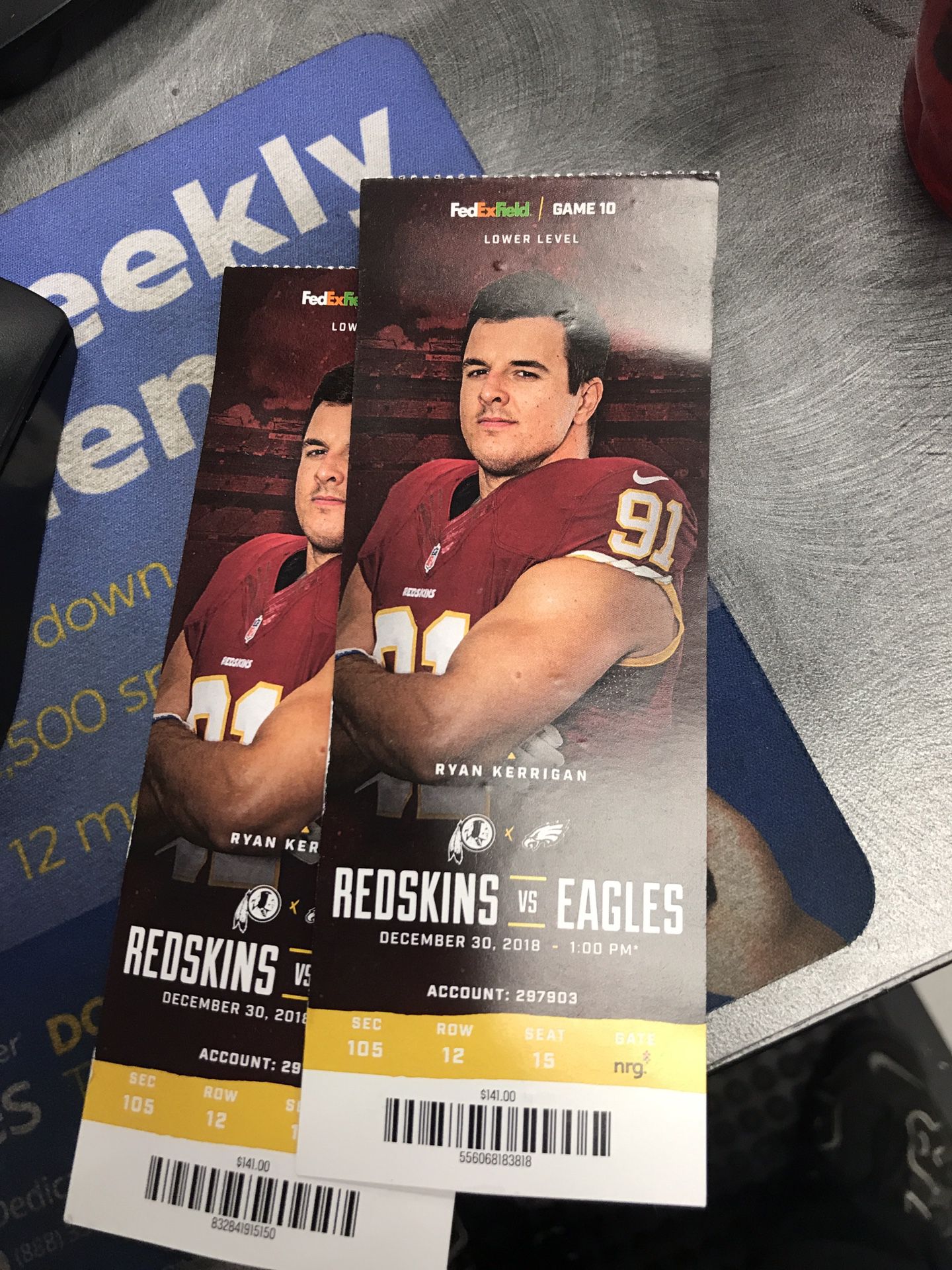 Redskins tickets for sale