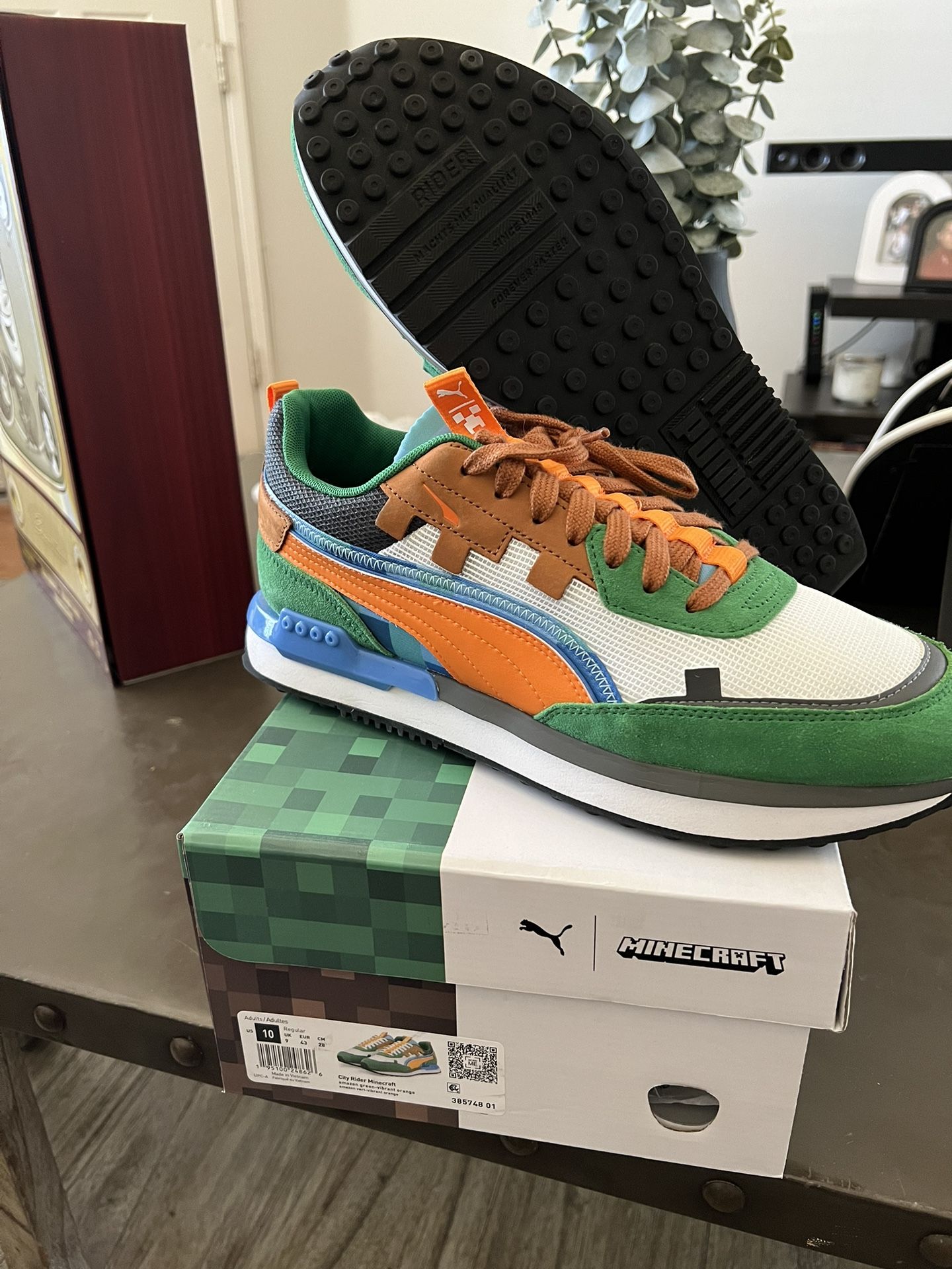 Shoes Puma Minecraft Size 10 New