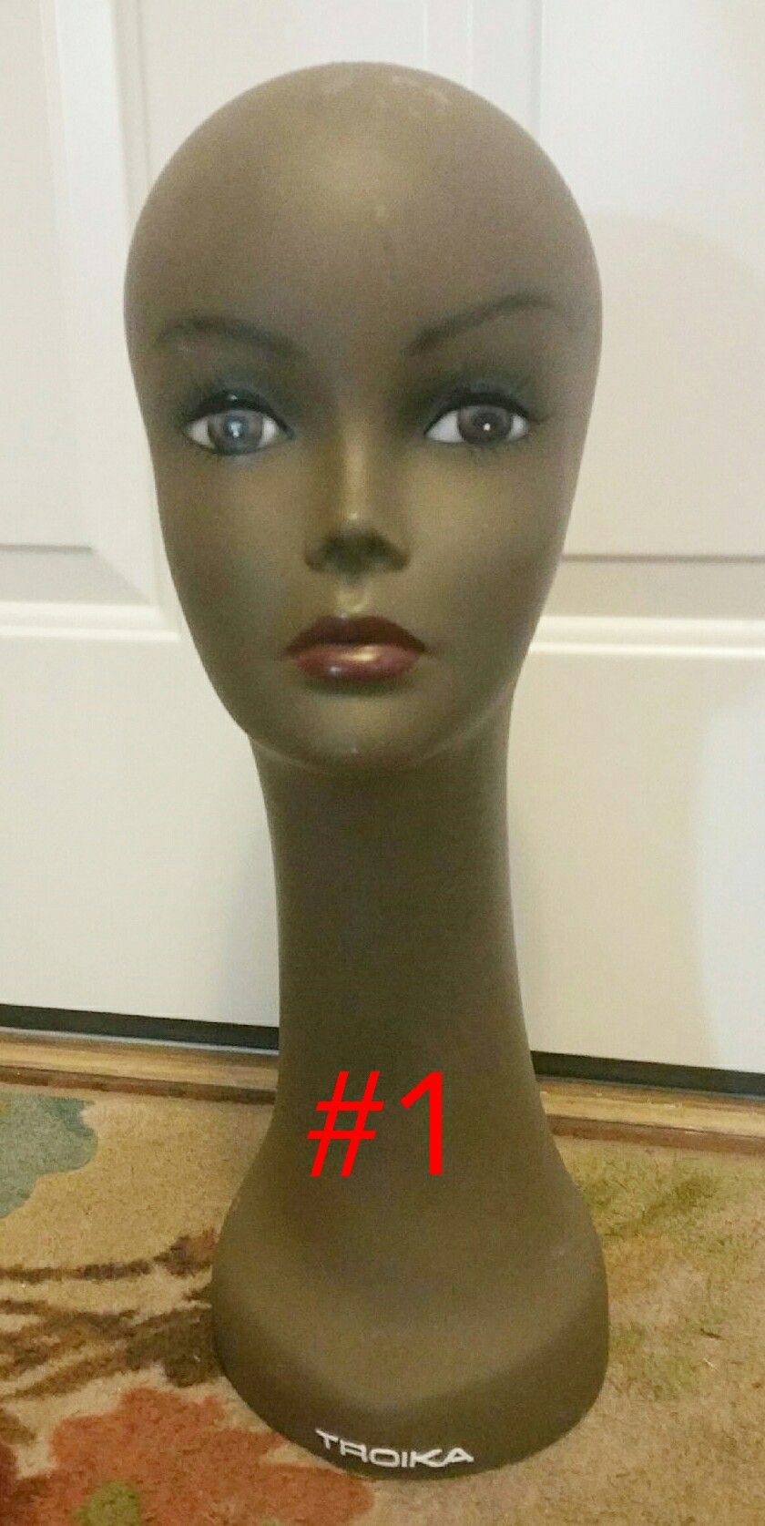 Female Ethnic Mannequin Wig Head