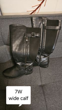 Boots 7 Wide Calf